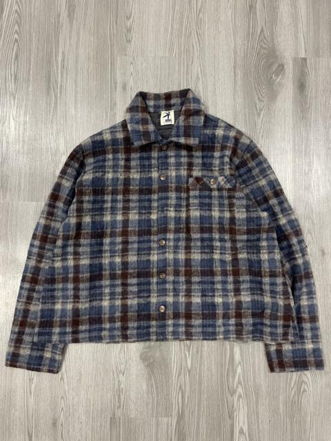 ISSEY MIYAKE Steals🔥🔥Hai Sporting Gear Wool Check Buttoned Shirt