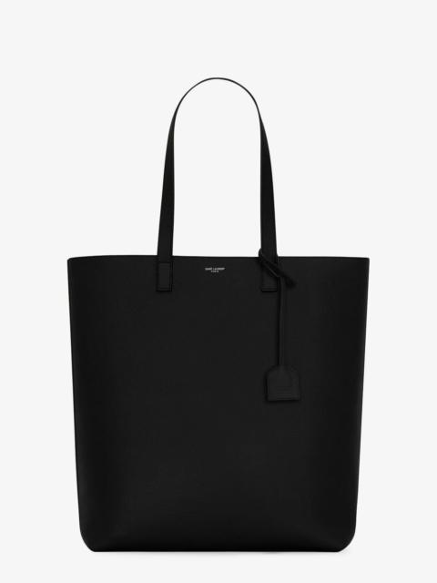 SAINT LAURENT Saint Laurent North/South Leather Tote Bag