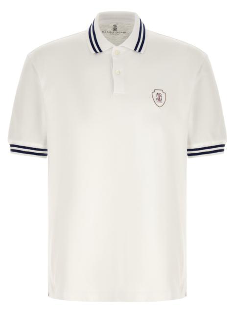 Brunello Cucinelli Brunello Cucinelli Men Polo Coat Of Arms