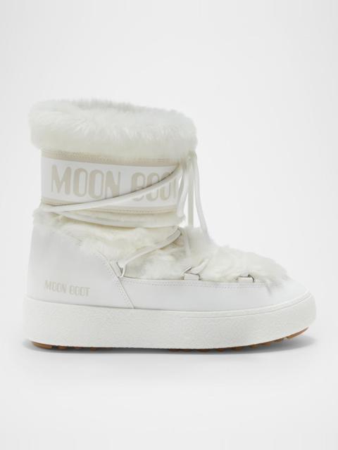 MOON BOOT Ltrack Faux Fur Ankle Snow Boots