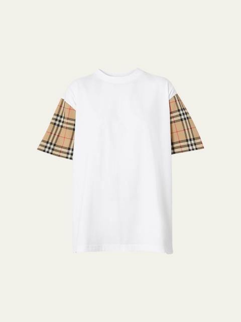 Burberry Oversized Vintage Check T-Shirt