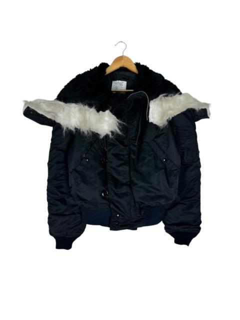 Other Designers 🌟ALPHA INDUSTRIES FUR HOODIE TYPE N2B ZIPPER JACKET