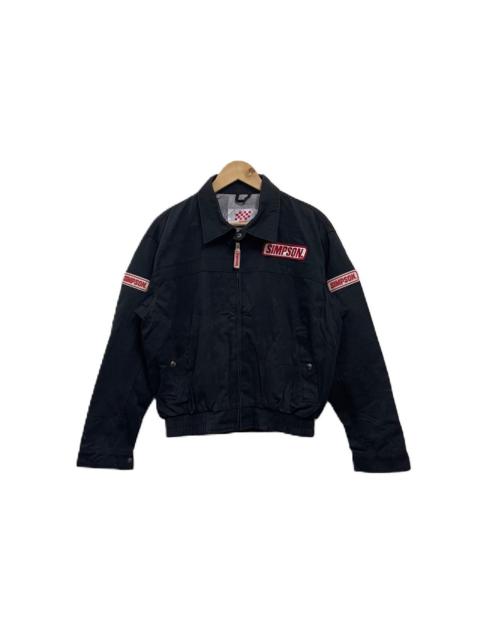 Other Designers Vintage - SIMPSON RACING jacket bomber riding