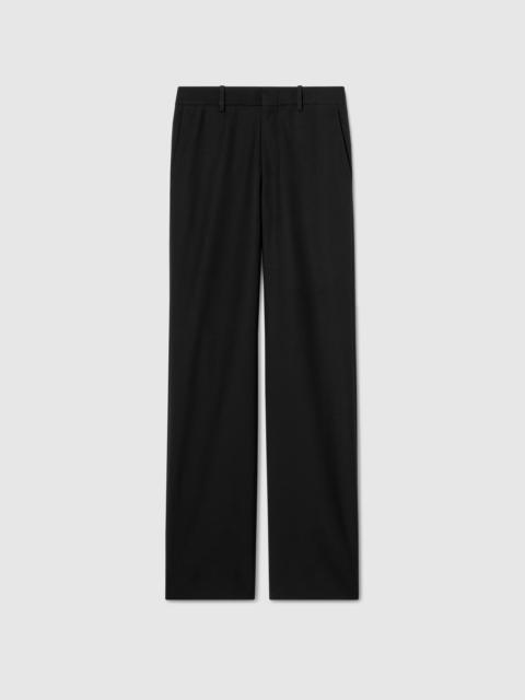 GUCCI Wool silk twill pants