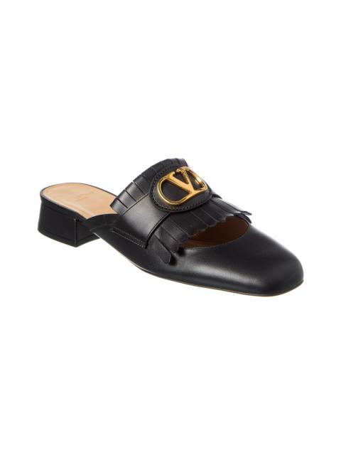 Valentino Valentino VLogo Signature 25 Leather Mule