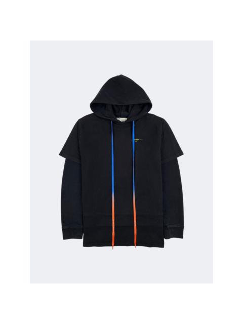 Off-White c/o Virgil Abloh F/W 2019 Acrylic Double T-Shirt Hoodie