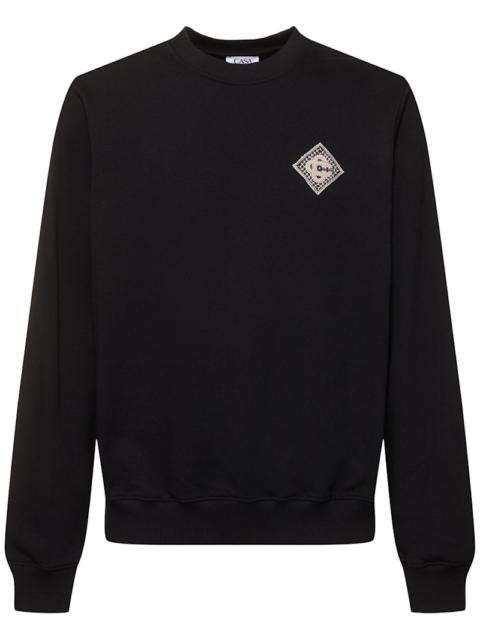 Pearl Diamond CC patch sweatshirt