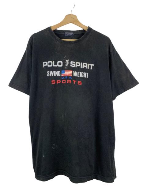 Other Designers Polo Ralph Lauren - Vintage polo spirit sport black t-shirt