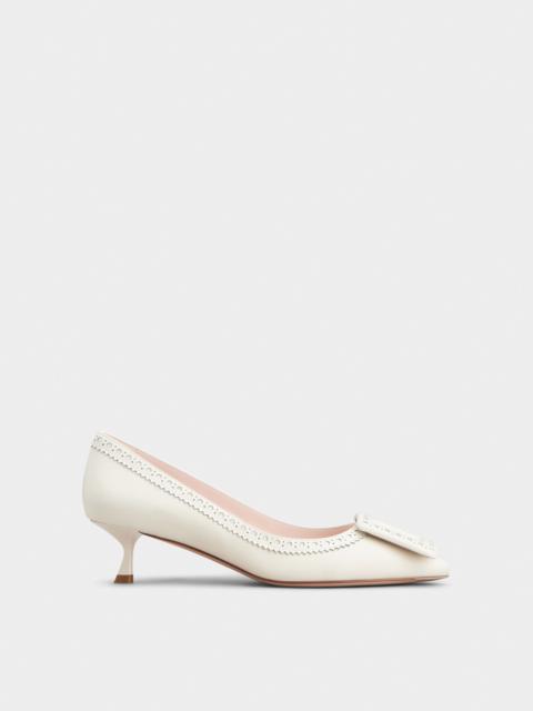 Roger Vivier Viv' in The City Pumps in leather