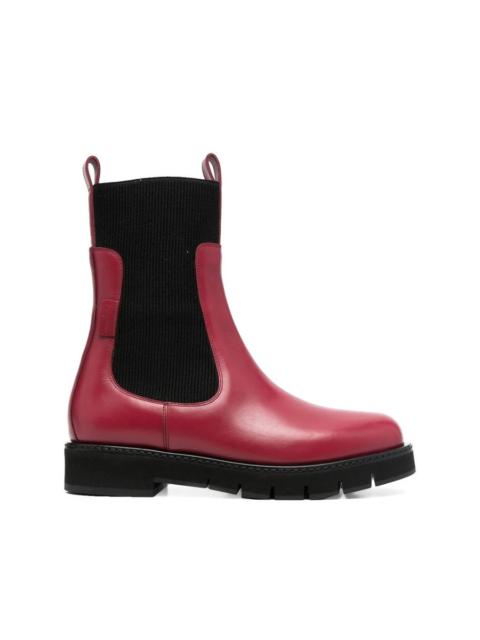 FERRAGAMO Ferragamo Womens Bordeaux Ankle Boots Boots