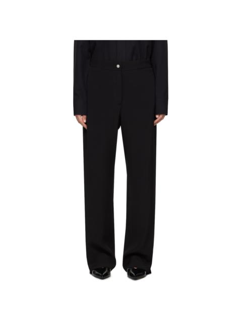 Studio Nicholson Black Rush Trousers