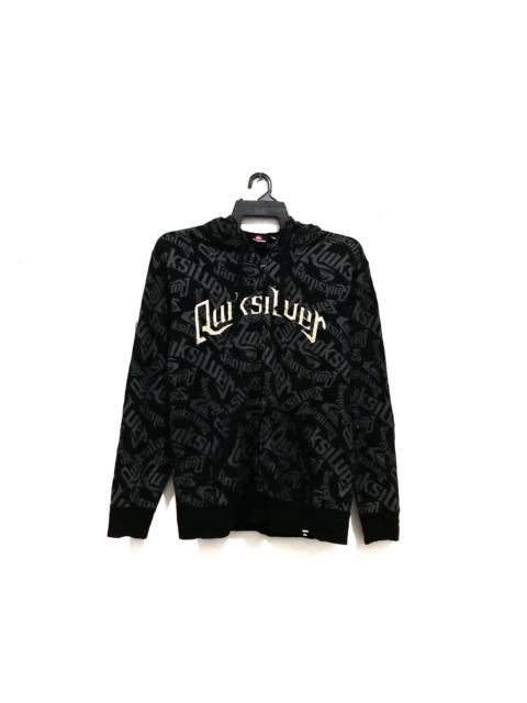 Other Designers Quiksilver - Quicksilver All Over Print Zip Up Hoodie
