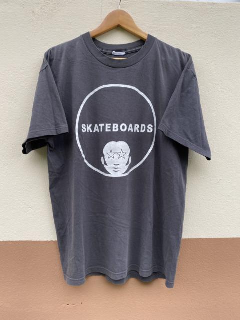 Other Designers Vintage - Vintage 90s Skateboards Biglogo Double print tshirt