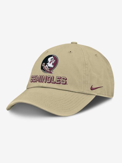 Nike Florida State On-Field Club Gameday Men's Nike College Adjustable Hat