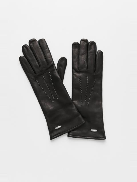 Our Legacy Her Gloves Black Leather