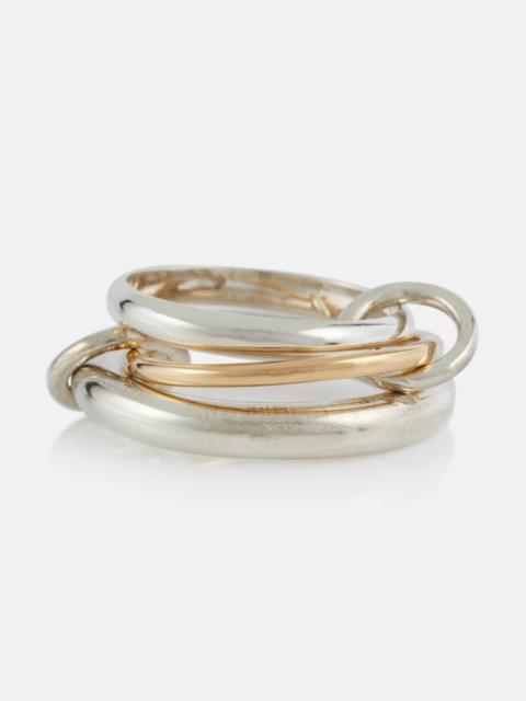 Spinelli Kilcollin Amaryllis sterling silver and 18kt gold ring