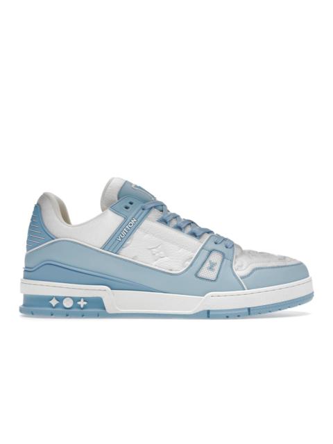 Louis Vuitton Trainer Low White Sky Blue