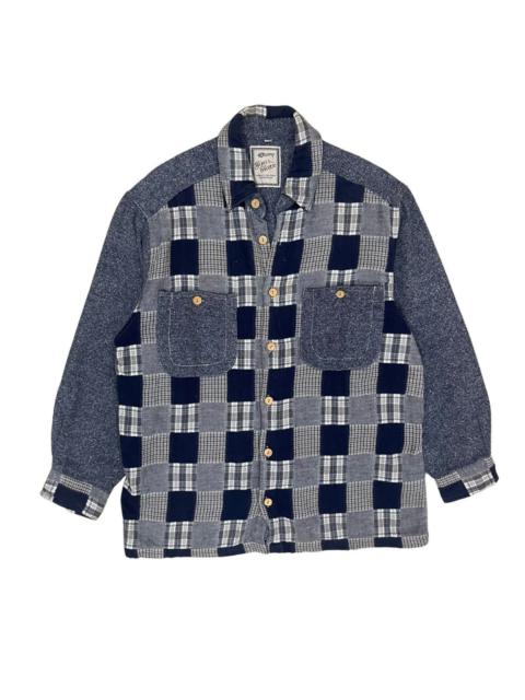Other Designers Vintage - ⚡️Fino House Patchwork Double Pocket Button Jacket