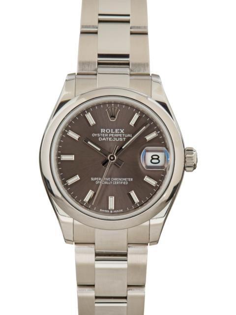 Pre-owned Rolex Datejust 278240 Stainless Steel