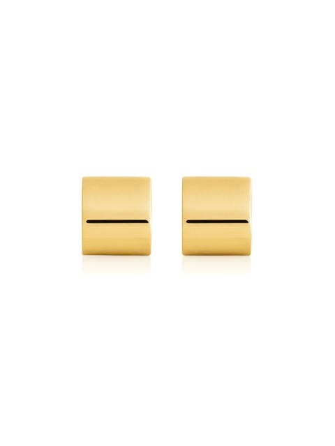TOTEME Petite Signature Gold-Plated Hoops gold