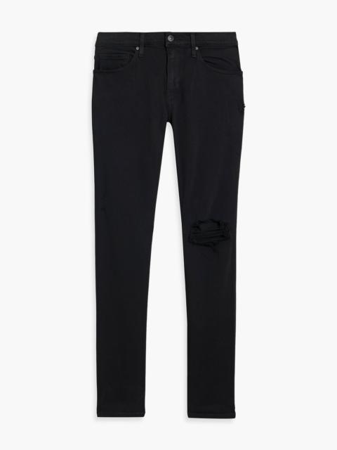 PAIGE Federal slim-fit distressed denim jeans