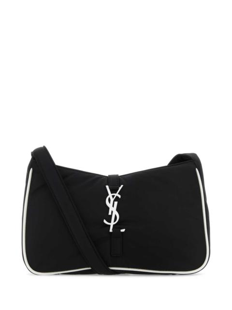 SAINT LAURENT Saint Laurent Men Black Econylâ® Le 5 Ã€ 7 Shoulder Bag