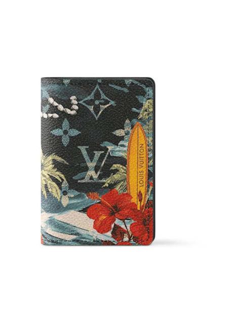 Louis Vuitton Louis Vuitton Pocket Organizer Monogram Surfin' Navy Blue