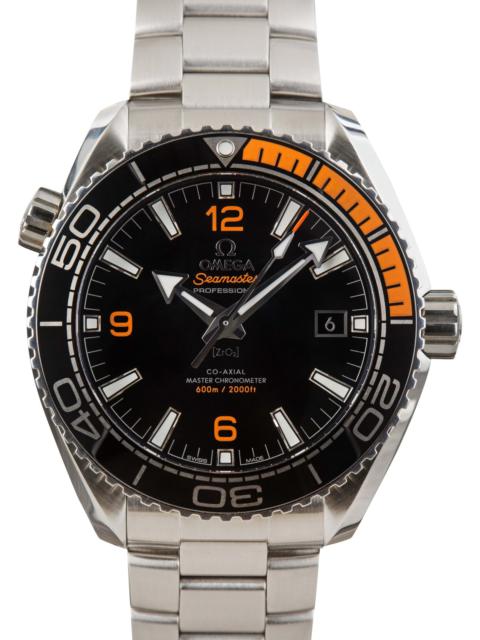 Omega Seamaster Planet Ocean 600M Black Arabic Dial