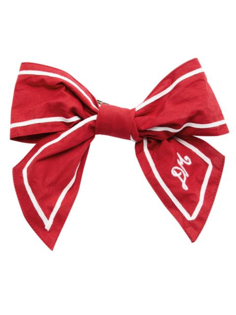 DAMSON MADDER. Damson Madder Sailor bow Cotton Hair Clip