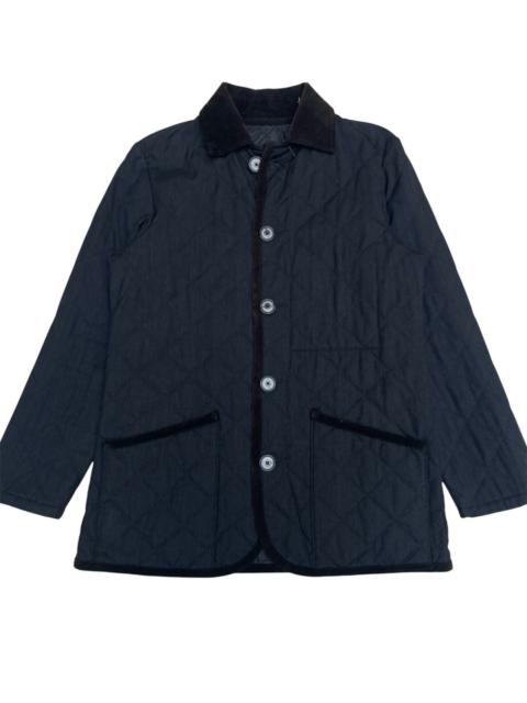 Mackintosh Mackintosh Philosophy Quilted Jacket Corduroy Collar Size 36