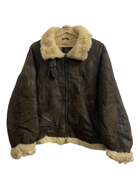 Other Designers Vintage Westop New York Type B3 Lamb Skin Leather Jacket