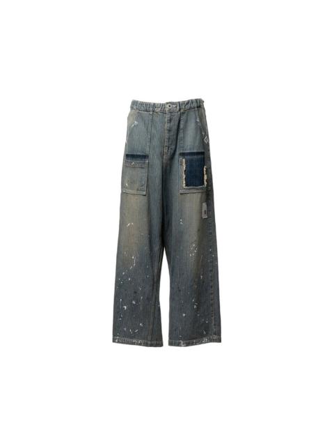 Maison MIHARAYASUHIRO Maison Mihara Yasuhiro Blue Denim - Wide-Leg Jeans Men
