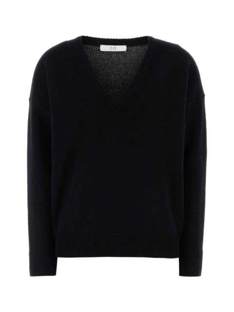 CO Black Cashmere Sweater
