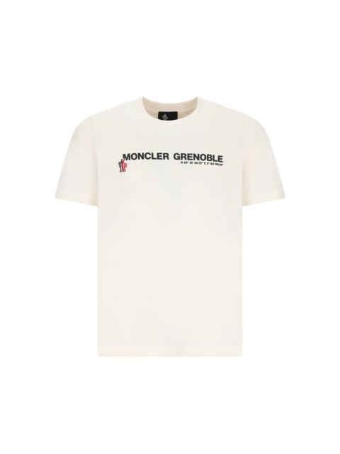 Moncler Grenoble Moncler Grenoble White Tops - T-Shirts & Jerseys Women