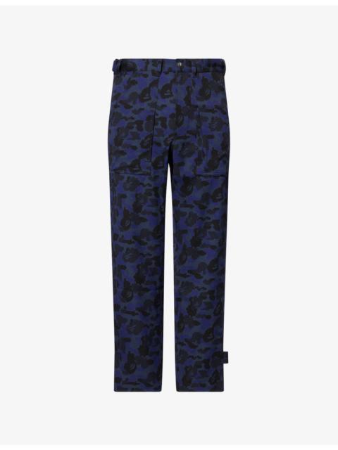 A BATHING APE® Bape X Kazuki Camo Woven Trousers