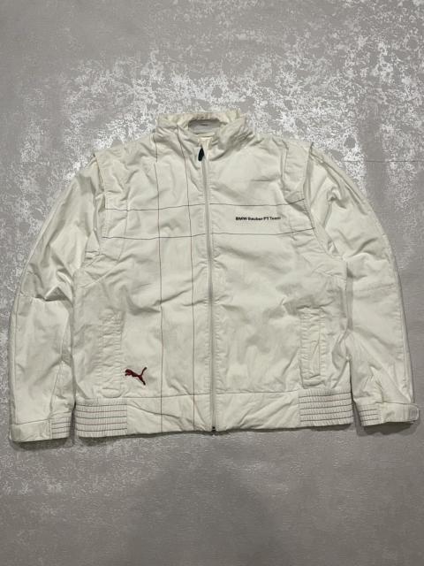 Other Designers BMW × Puma - BMW SAUBER F1 TEAM RACING JACKET WHITE MEN'S