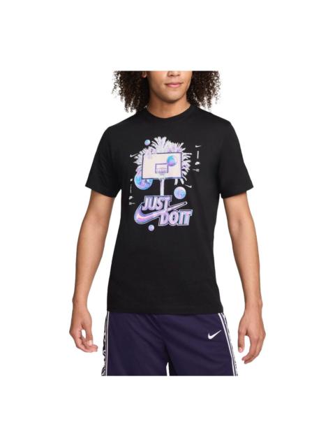 Nike Nike Basketball Graphic T-Shirt Asia Sizing 'Black' FV8411-010