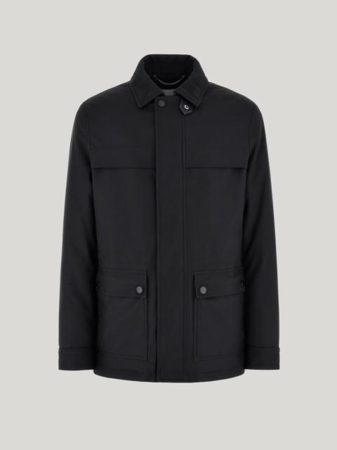 Canali CANALI MAESTRALE BLACK SET-IN SLEEVE TECHNICAL FABRIC FIELD JACKET