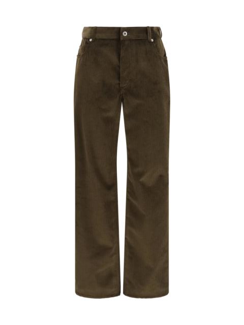 Loewe Loewe Women Cotton Corduroy Pants