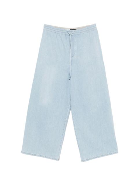 Loewe Loewe Paula's Ibiza Men Cotton Drawstring Trousers