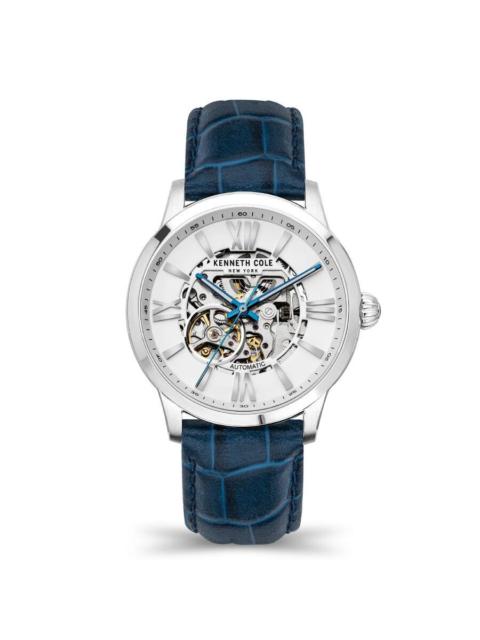 Other Designers Kenneth Cole New York Automatic Skeleton White Dial Men's Watch KCWGE2122410
