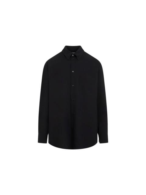 Off White Men Off White Emb Cotton Shirt