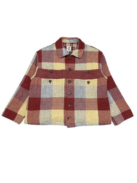 Other Designers Vintage Hai Sporting Gear Plaid Wool Jacket