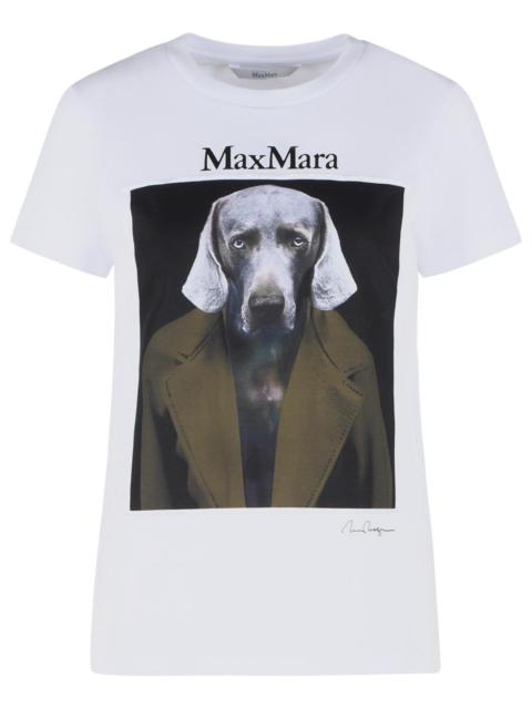 Max Mara Max Mara 'Calca' White Cotton Sweater Women