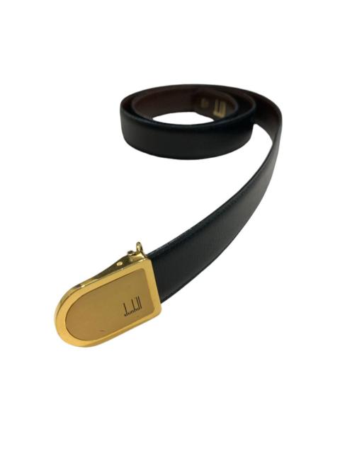 Other Designers Vintage - GOLD TONE PENDANT LEATHER BELT SIZE 33-37