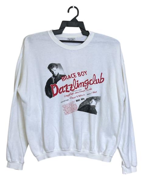 Other Designers Band Tees - NICE🔥VINTAGE BRACE BOYS DAZZLING CLUB CREWNECK SWEATSHIRTS