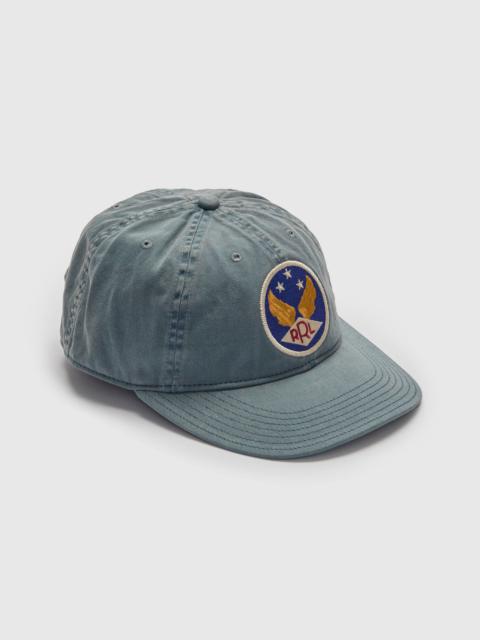 RRL by Ralph Lauren Twill Baseball Cap in Midnight Blue