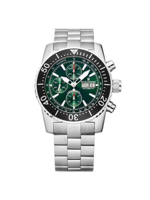 Other Designers Revue Thommen Diver Chronograph Automatic Green Dial Men's Watch 17030.6122
