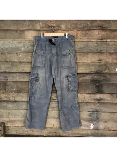Stüssy Stussy Grey Cargo Multipocket streetwear utility Pants #5154