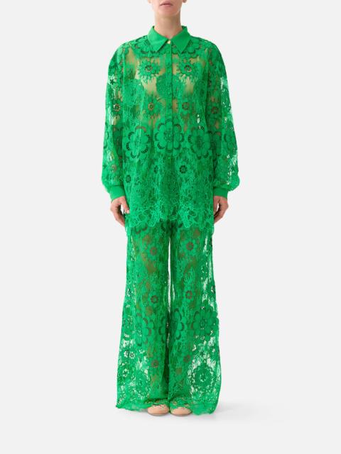 CAMILLA STEPPED HEM SHIRT